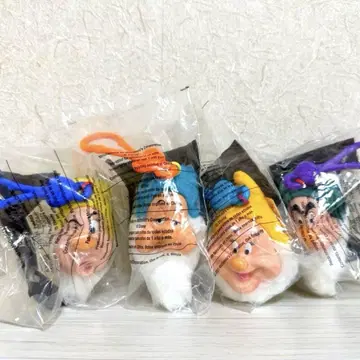 맥도날드 US 밀토이 백설공주 4개 세트 디즈니 미개봉 새상품