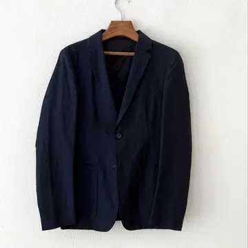 Jil Sander 질 샌더 린넨 자켓 46 네이비