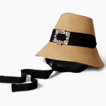 미사용 새상품! ROGER VIVIER 라피아 햇