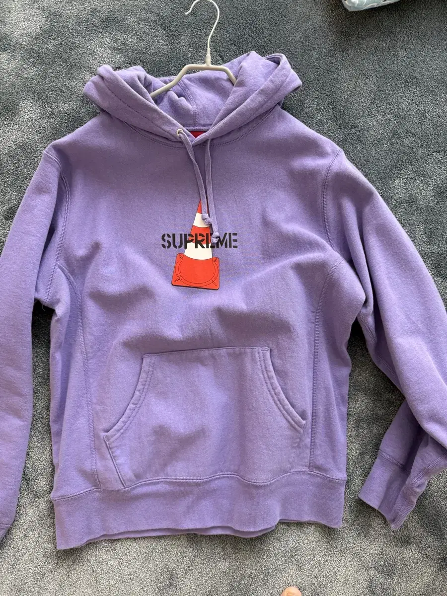 Supreme 슈프림 콘 후드 라벤더 (M-중고)