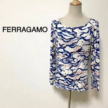 FERRAGAMO 올 패턴 티셔츠