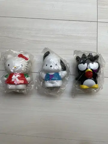 산리오 레어 레트로 저금통 헬로키티 포차코 바츠마루