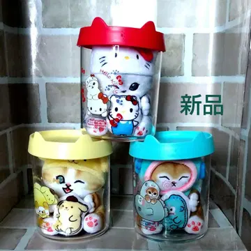 모프 샌드 mofusand 산리오 홍콩 한정 봉제 인형 3개 세트