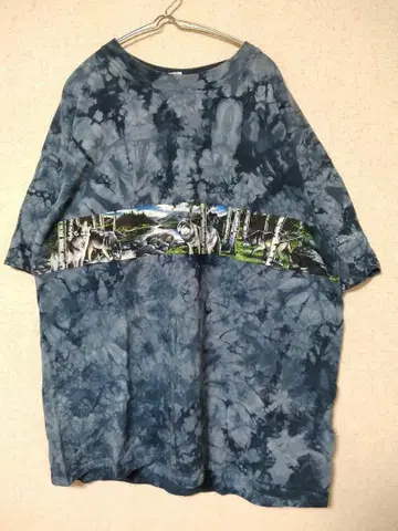 USA제 타이다이 늑대 늑대 티셔츠 2XL 2XL