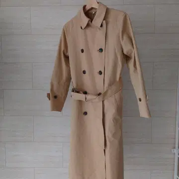 무인양품 여성용 트렌치코트 M 베이지.