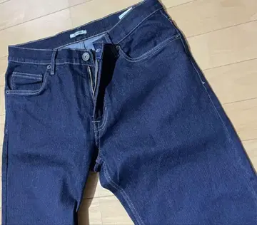 새상품 다크 블루 부츠 컷 데님