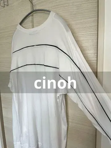 CINOH 21SS 롱 슬리브 파이핑 21SCU305 46 사이즈
