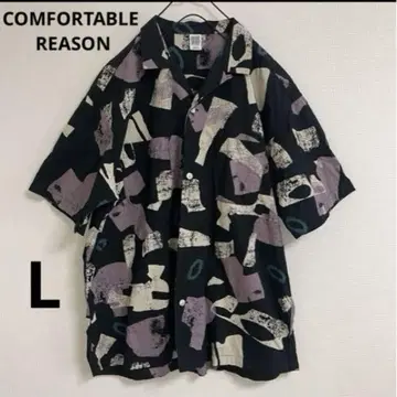COMFORTABLE REASON 미네랄 셔츠 반팔 L