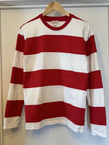 atlast 부처 프로덕트 와이드 보더 티셔츠 36