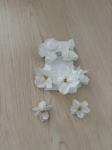 웨딩 액세서리 꽃 귀걸이