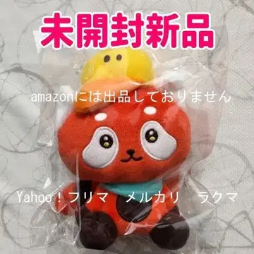 Snail's House 봉제 인형 마스코트 레드 팬더 미개봉 새상품