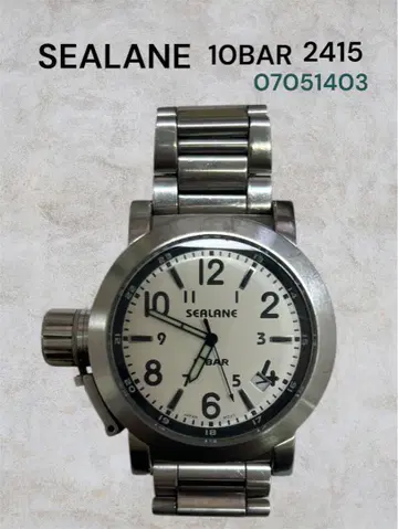SEALANE 10BAR 씨레인 남성용 손목시계 2415