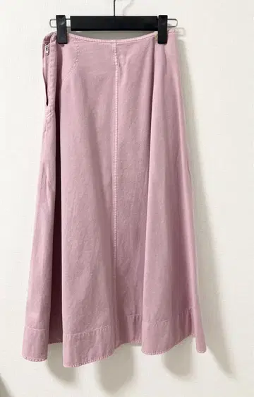 Saisei Heart Stitch Flare Skirt 핑크 xs