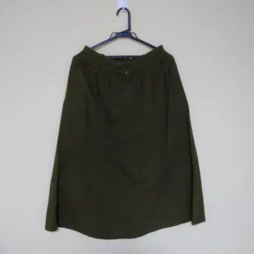 도밍고 일본제 프리 사이즈 카키 스커트