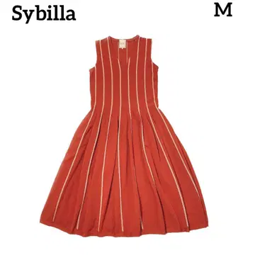 Sybilla 시빌라 썸머 니트 원피스 스트라이프 M 사이즈 일본제