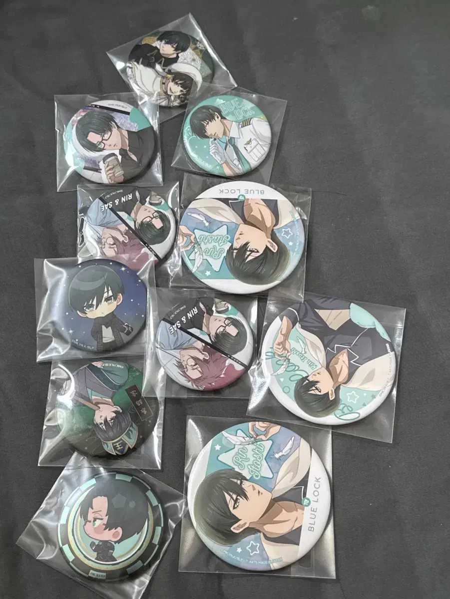 Bluelock badge Rin