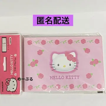 레어 헬로키티 로즈 사진 앨범 후지 컬러