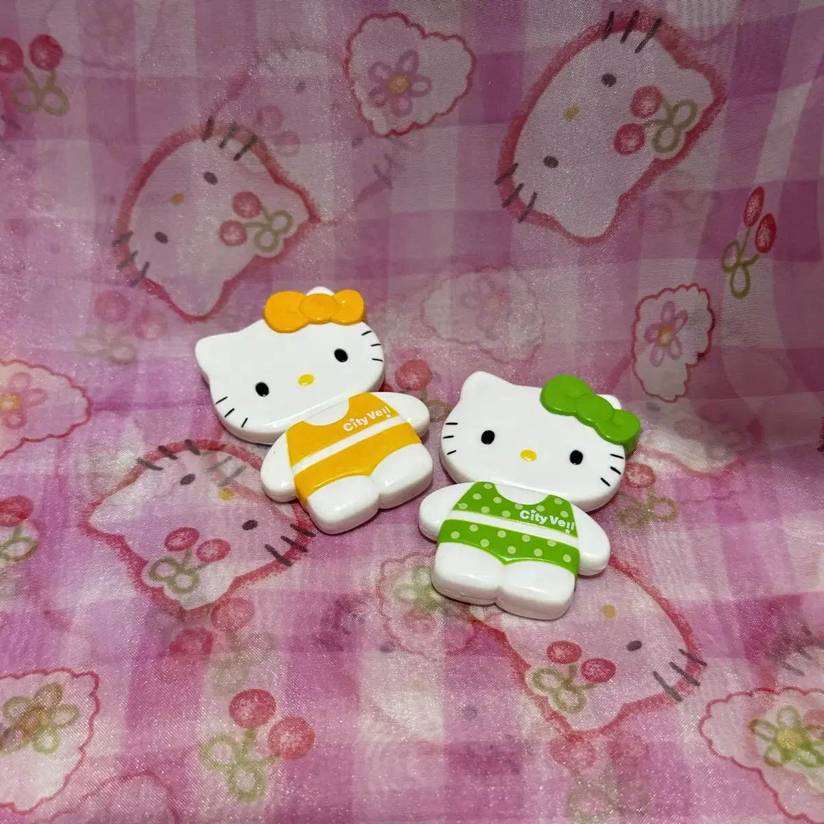 고전 키티 냉장고 마그넷 자석