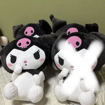 쿠로미 메구루미 봉제 인형 3개 세트 빅 사이즈 42cm
