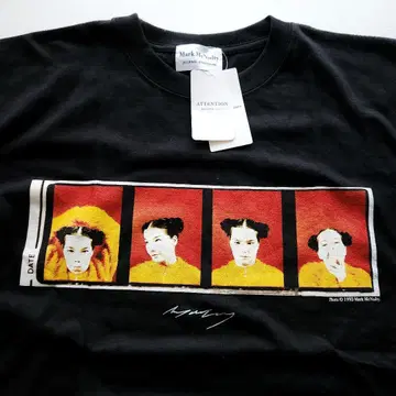 Mark McNulty Bjork 티셔츠 XL 저널 블랙