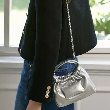 완판템 MUSINSA DEMAKER Miel mini bag 실버