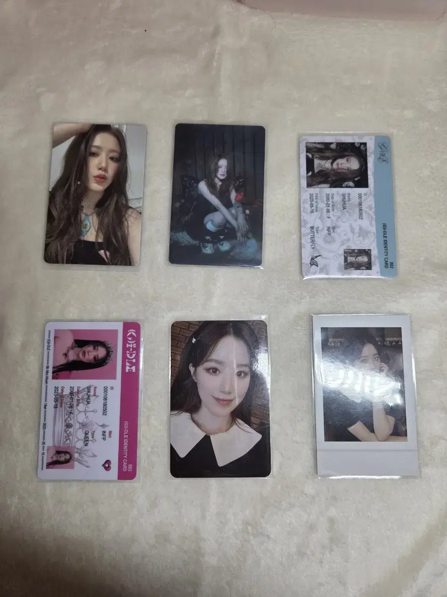 idle shuhua poca sell miyeon minnie soyeon yuqi (G)I-DLE photocard buncheol