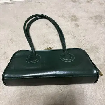 다크 그린 보스턴 백