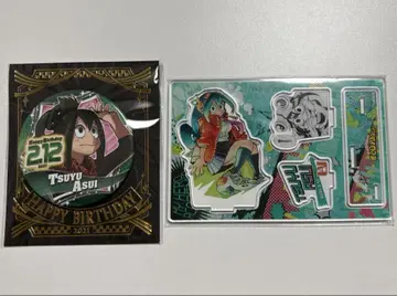 아스이 츠유 명장면 디오라마 피규어 생일 캔뱃지