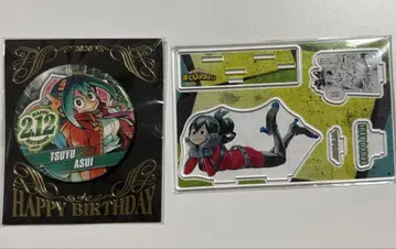 아스이 츠유 명장면 디오라마 피규어 생일 캔뱃지