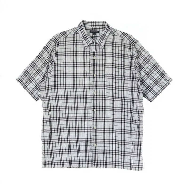 BURBERRY 버버리 체크 반팔 셔츠 100(L)