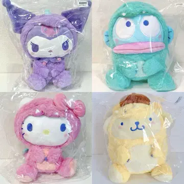산리오 다이너소어 봉제 인형 한교동 쿠로미 키티 폼폼푸딩