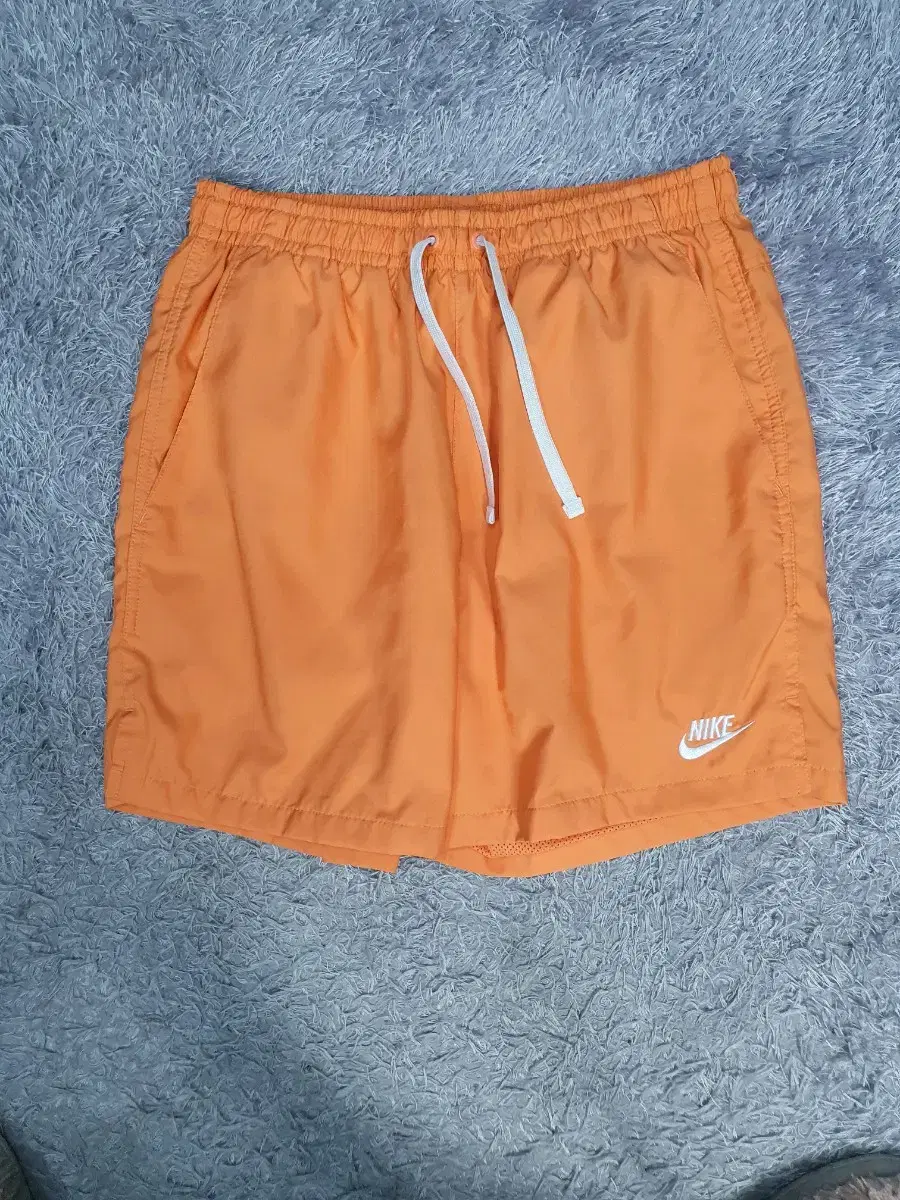 나이키 반바지 우븐플로우 쇼츠 오렌지 M
