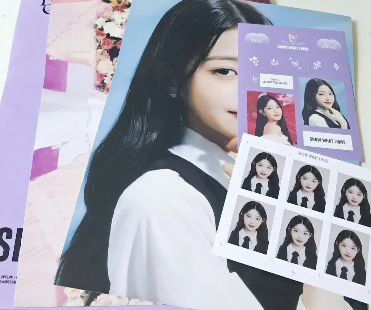 최저가)아이브 원영 팬콘 포토키트 md