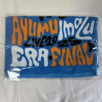 Ayumu Imazu ERA FINAL 페이스 타월 투어 굿즈