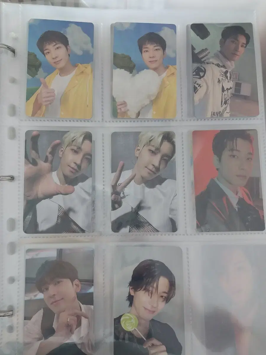 세븐틴 원우 포카 일괄판매