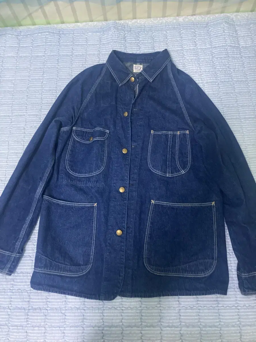 Orslow Denim Coverall Jacket Size 3