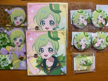 비밀의 아이프리 아이리 DMM 복권 마루쿠지 색지 캔뱃지 아크링 키링