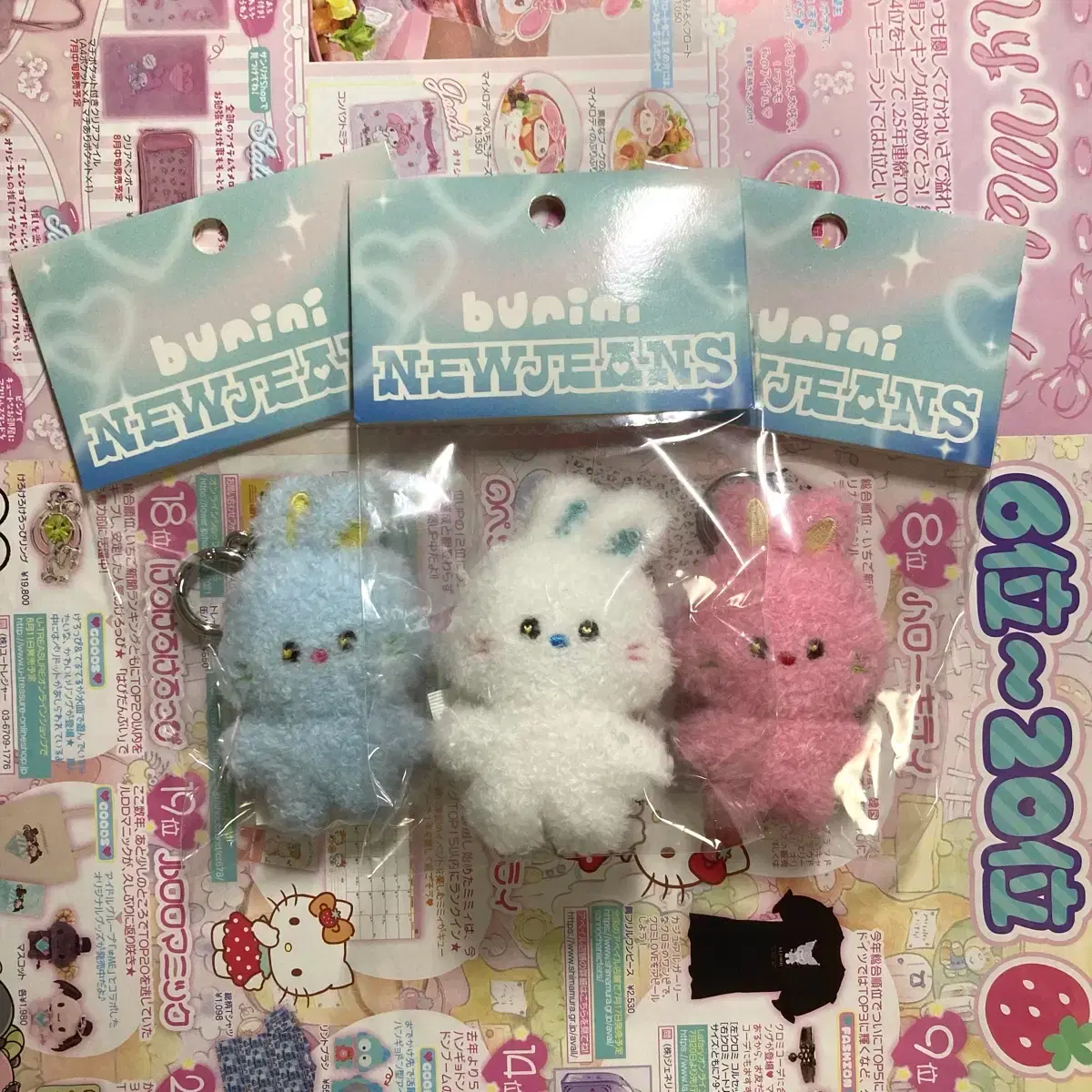 NewJeans njz bunini wts sell Minji Hanni Daniel Haerin Hyein white sky blue