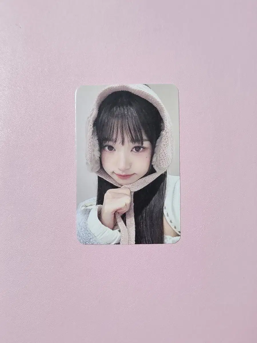 아이브 장원영 마인 사웨 사운드웨이브 미공포 귀도리 포카