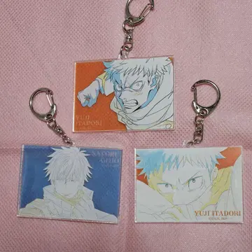 주술회전 아크릴 키링 고죠 사토루 이타도리 유우지 MAPPA전