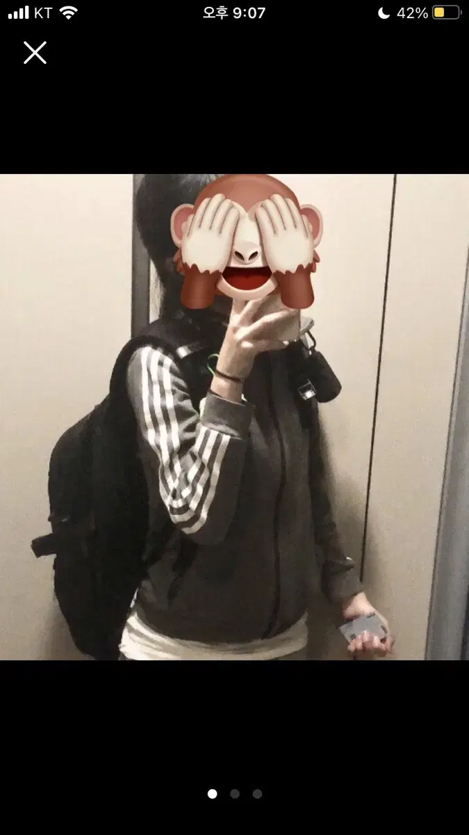 아디다스 저지 빈티지 져지 그레이 차콜