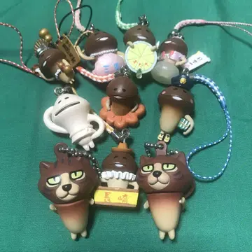 오사와리 탐정 나메코 재배 키트 지역 한정판 스트랩 10종