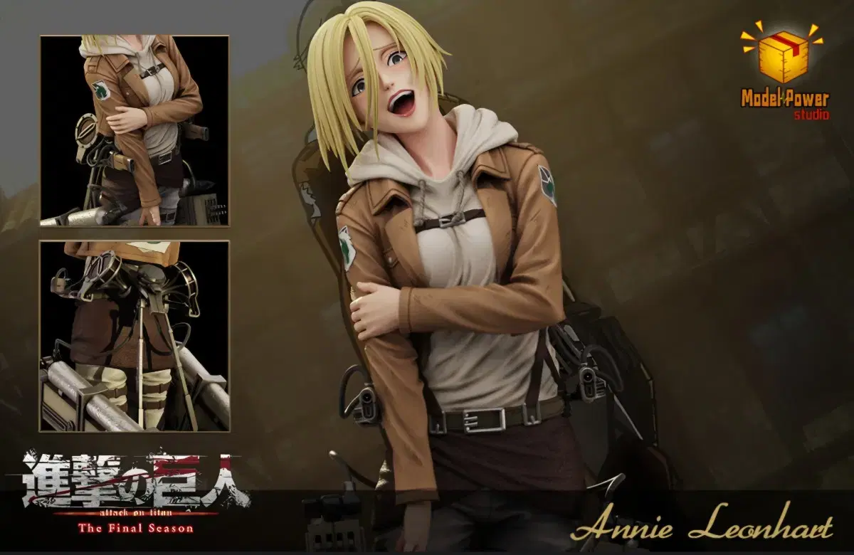 Attack on Titan Model Power Annie Leonhart Resin Figure
