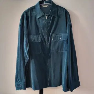 COOTIE Velour Zip Up Work Shirt | 브랜드 중고거래 플랫폼, 번개장터