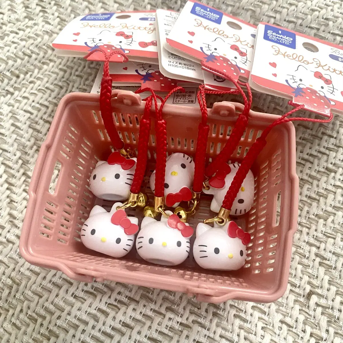 핼로키티 키링 (일본 정품)