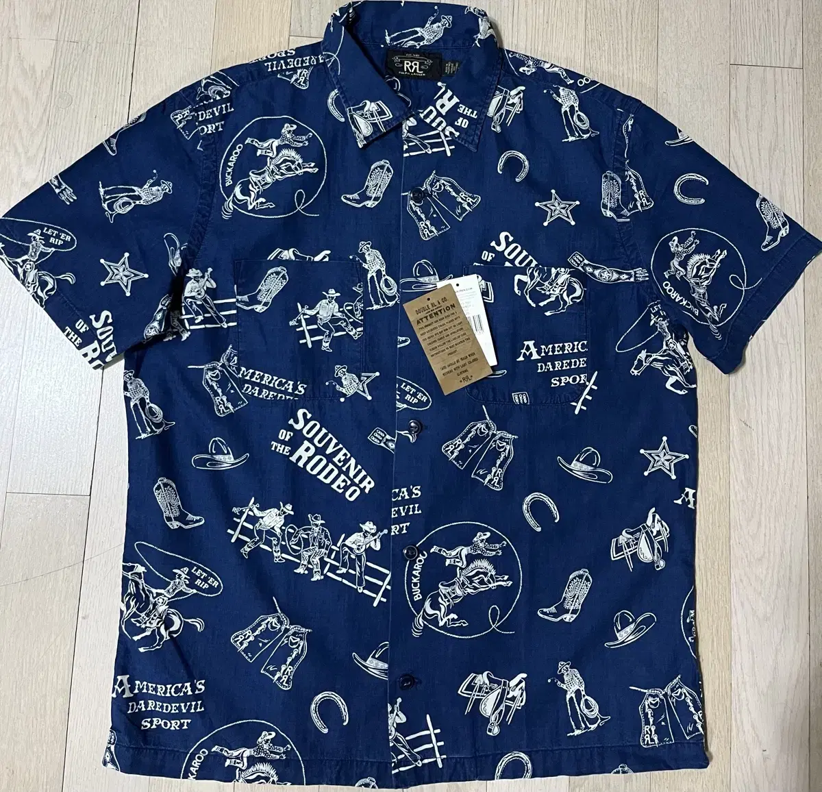 RRL 캠프셔츠.  sz M