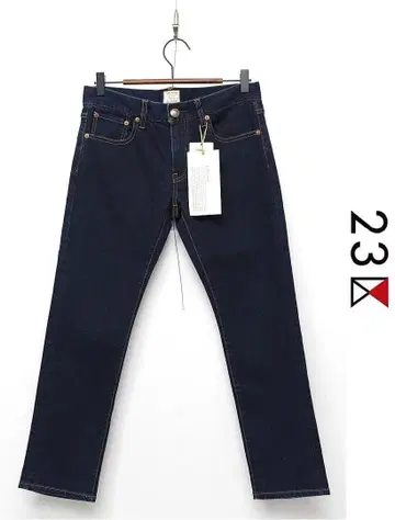 H501/미사용 23구 DENIM 데님 스트레치 핏 38 다크 네이비