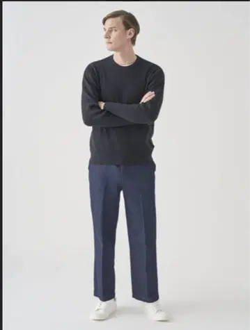 존스메들리 오가닉 코튼 데님 트라우저 네이비 S