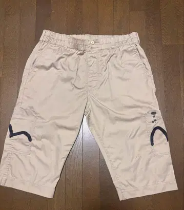 에비수 베이지 카고 숏 팬츠 M