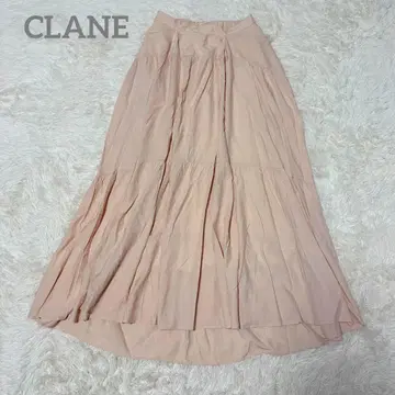 CLANE 클라네 캉캉 스커트 베이지 맥시 길이